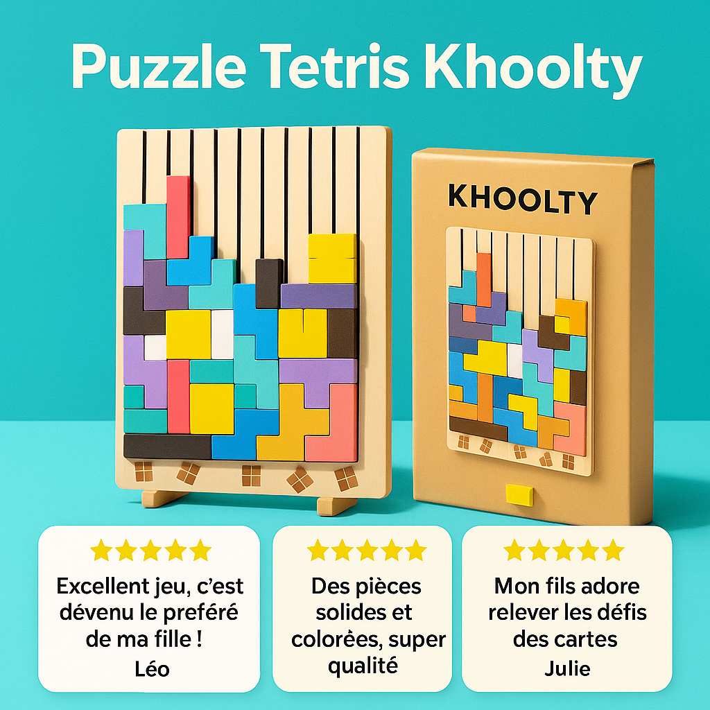 PUZZLE KHOOLTY : IL S’AMUSE, IL PROGRESSE… ET JE SUIS FIÈRE DE LUI 🧩