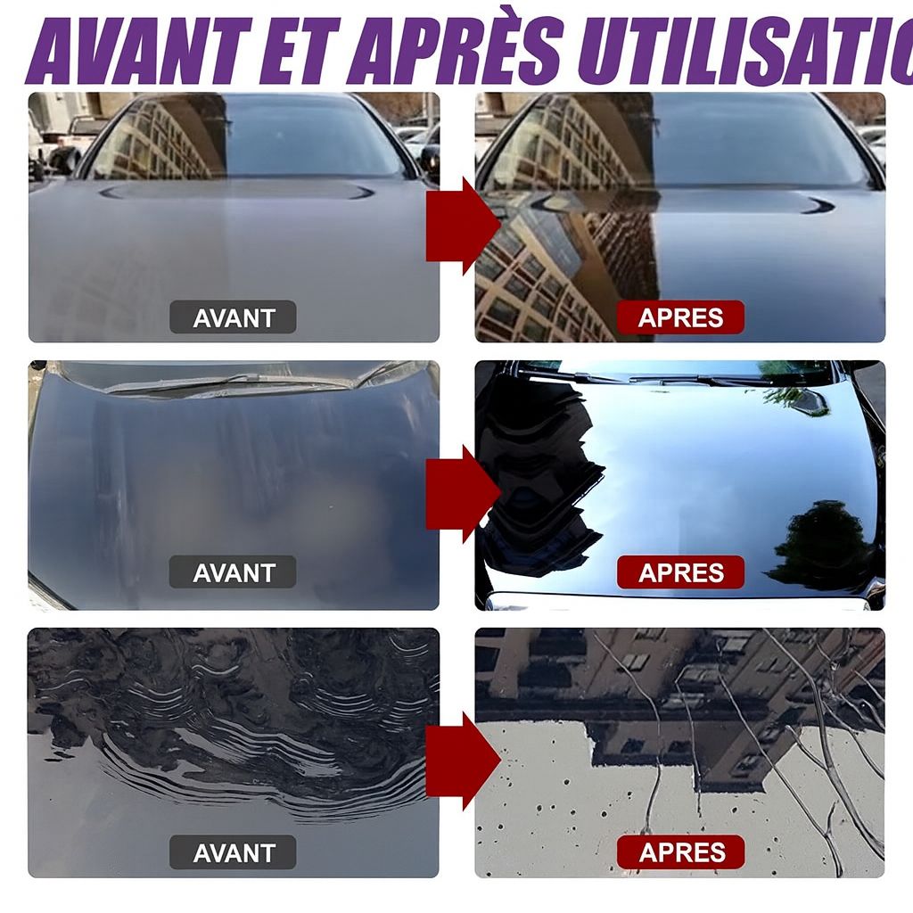 Spray de cire pour voiture