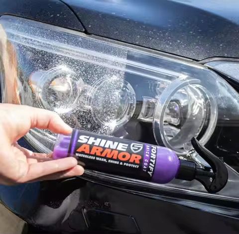 Spray de cire pour voiture