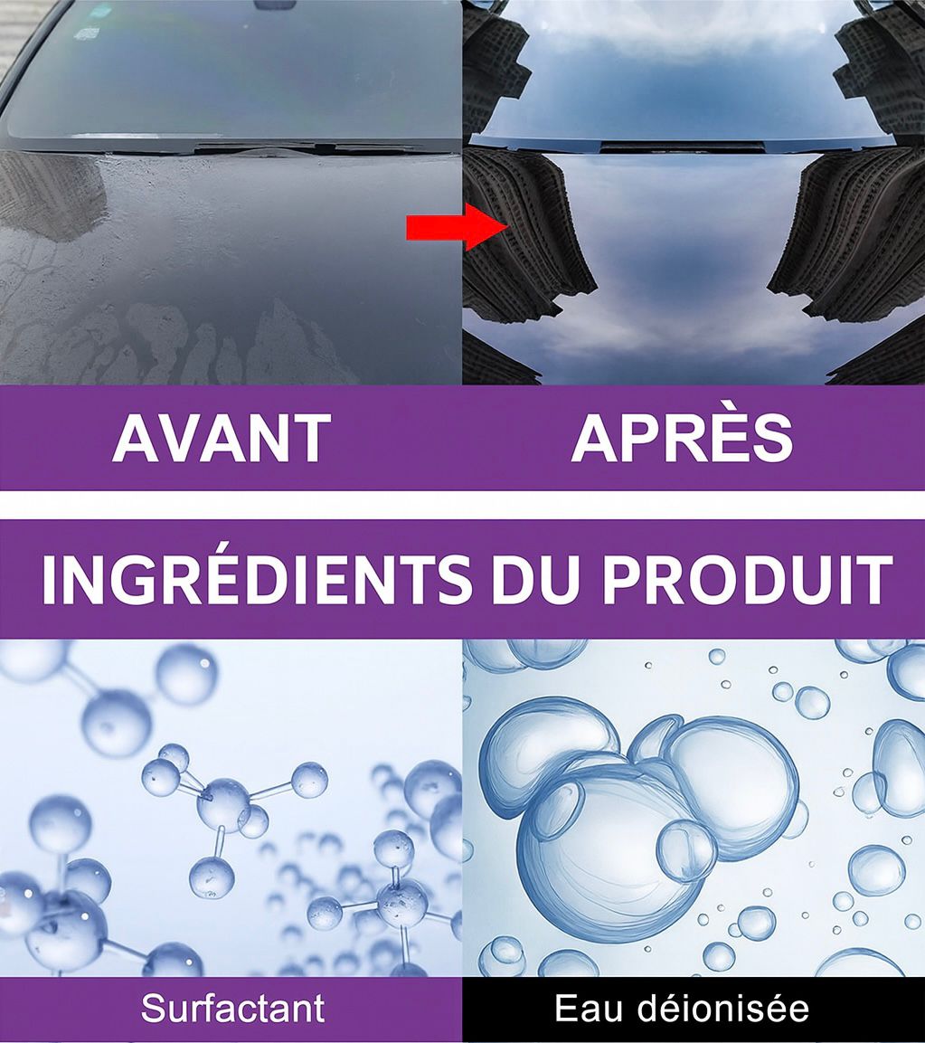 Spray de cire pour voiture