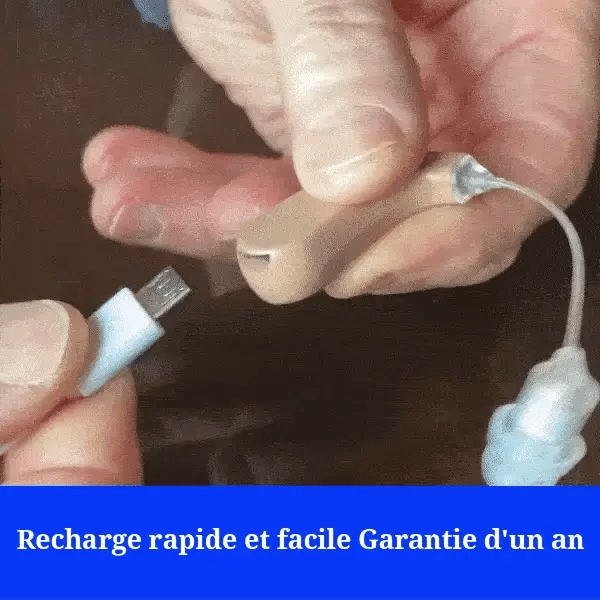 Aide auditive rechargeable BTE ( paire de 2)
