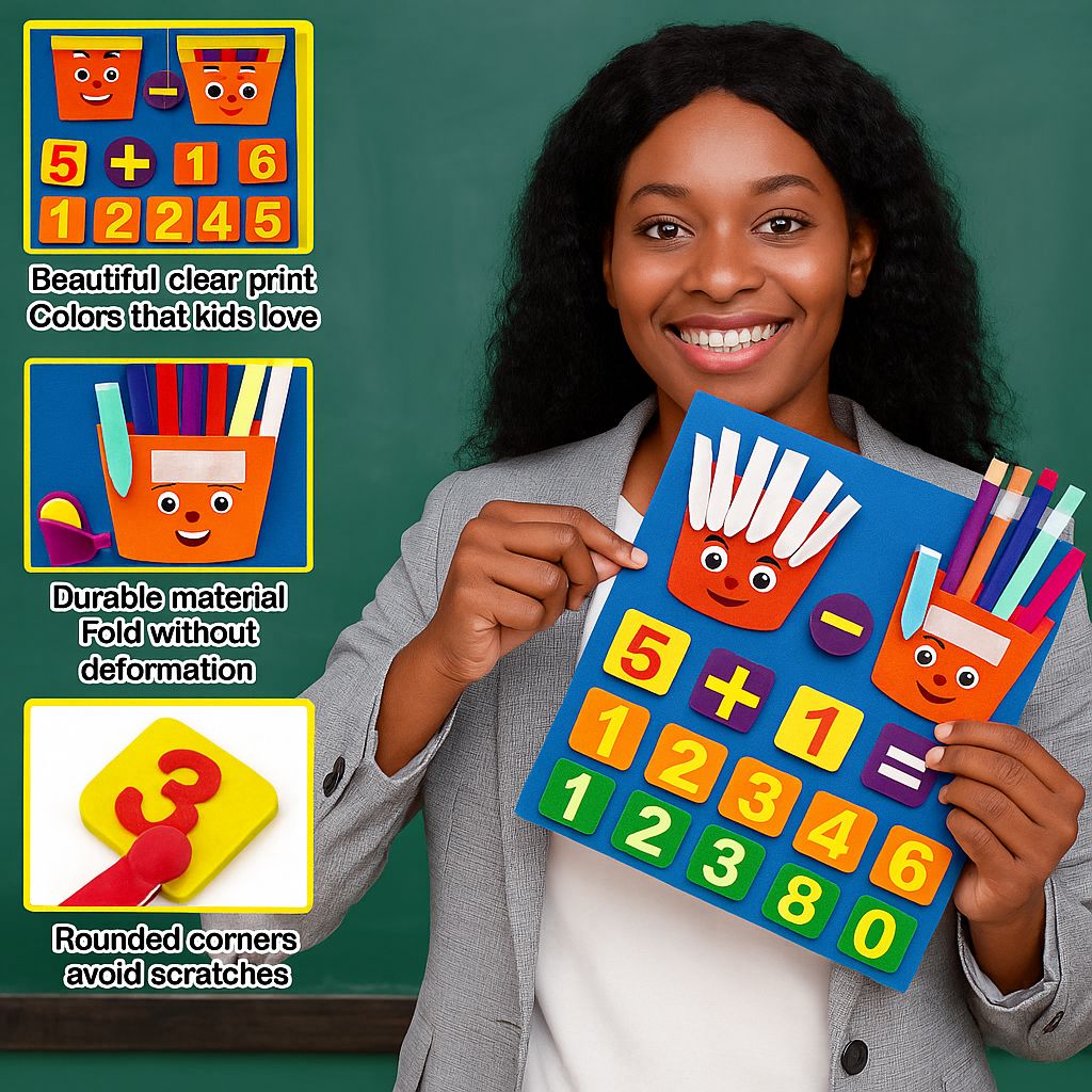 ableau malin d’apprentissage des maths – Compter et calculer en s’amusant