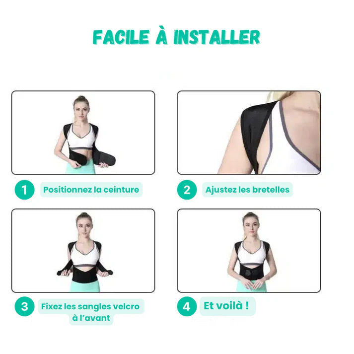 Correcteur de posture réglable