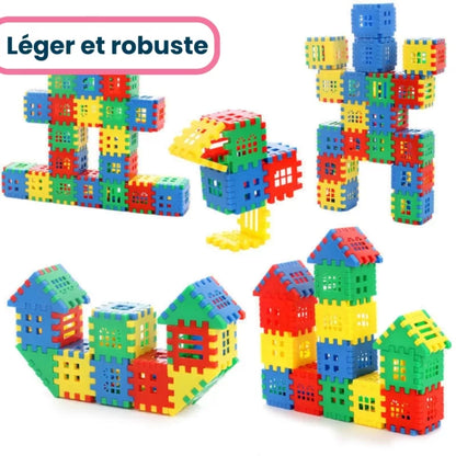 Jeu Enfant de Blocs de Construction Montessori Éducatif