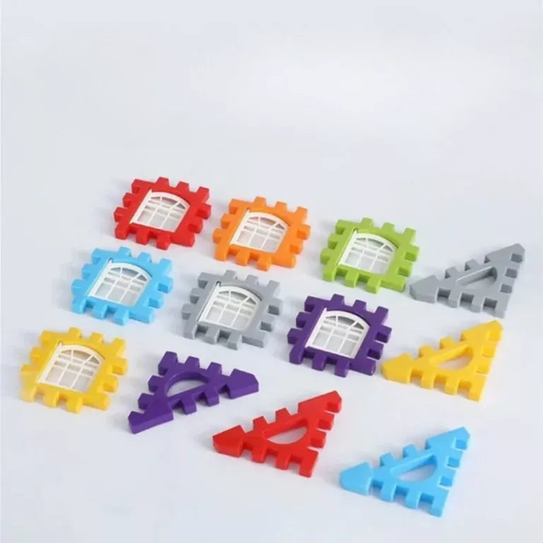 Jeu Enfant de Blocs de Construction Montessori Éducatif