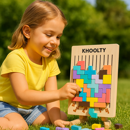 PUZZLE KHOOLTY : IL S’AMUSE, IL PROGRESSE… ET JE SUIS FIÈRE DE LUI 🧩