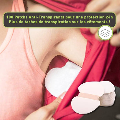 Patch Anti-transpiration ( 20 dans la boîte)