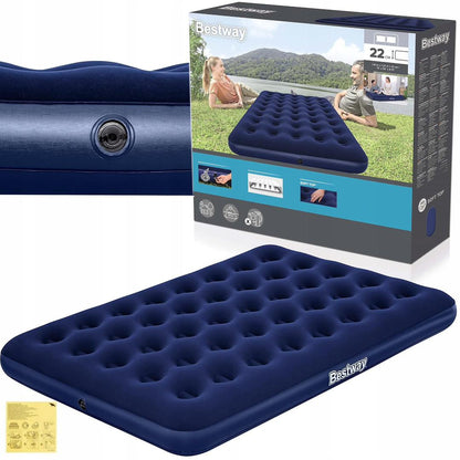 Matelas gonflable 2 place + Pompe électrique offerte