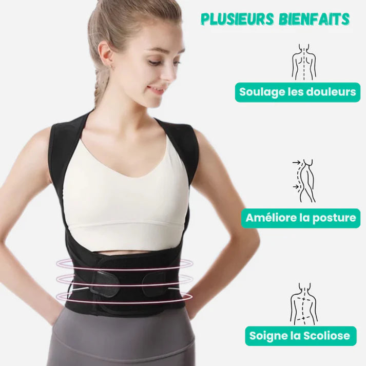 Correcteur de posture réglable