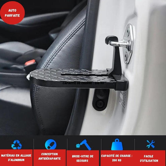 Marche pied pliable